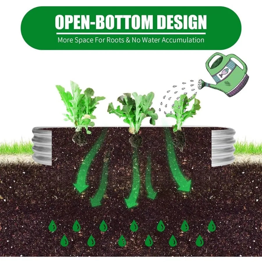 Raised Outdoor Planter