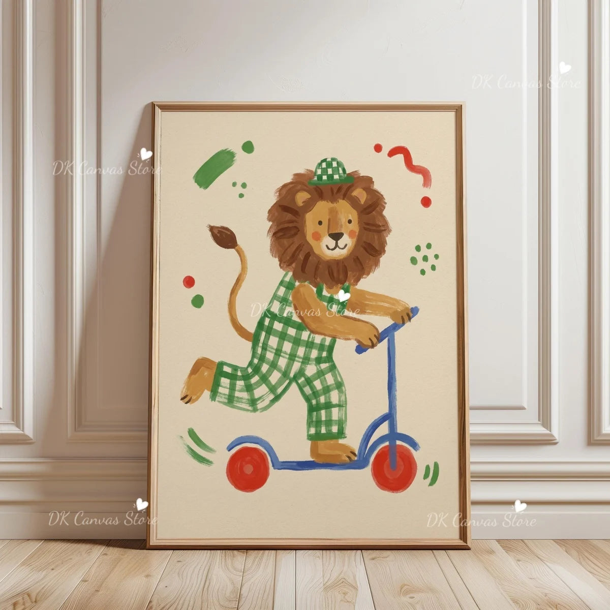 Skateboarding Dachshund Canvas Print