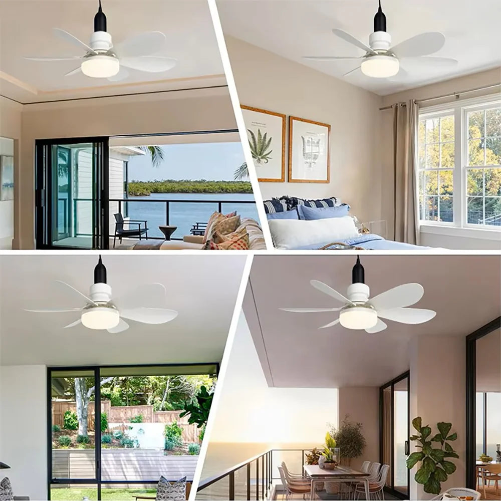 E27 Dimmable Ceiling Fan Light