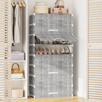 9-Tier Dustproof Shoe Storage Cabinet
