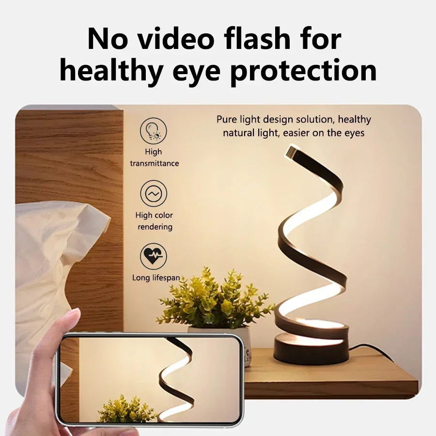 Night Motion-Sensor Dimmable LED Table Lamp