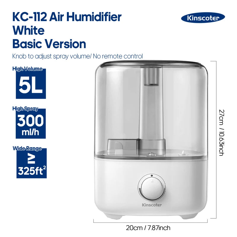 5L Large-Capacity Ultrasonic Humidifier