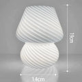 Glass Dimmable LED Table Lamp