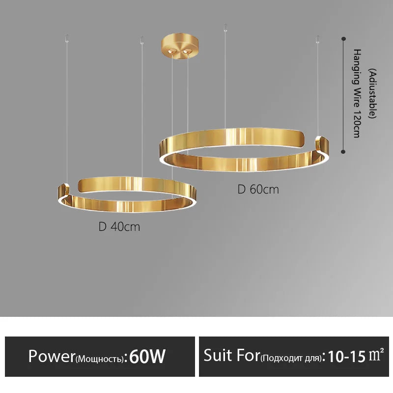 Ring LED Chandelier