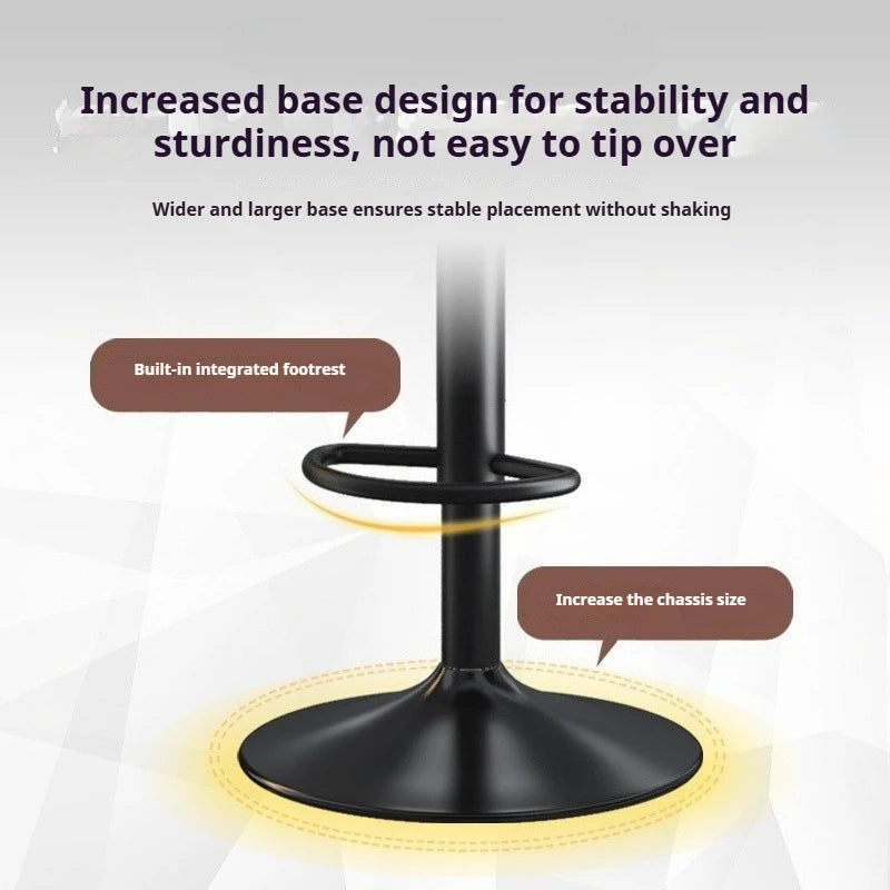 Adjustable Swivel Bar Stool