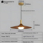 Walnut Chandelier