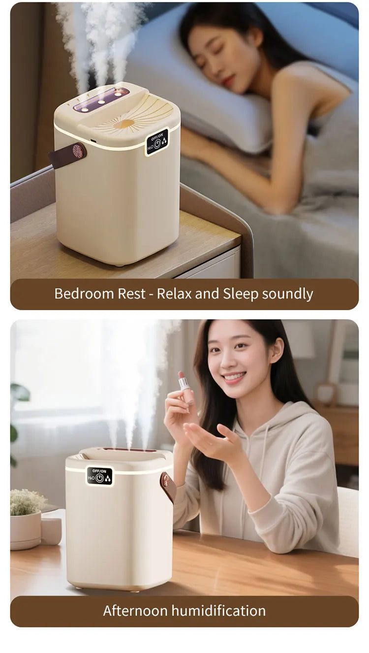 2L Triple-Nozzle Ultrasonic Humidifier