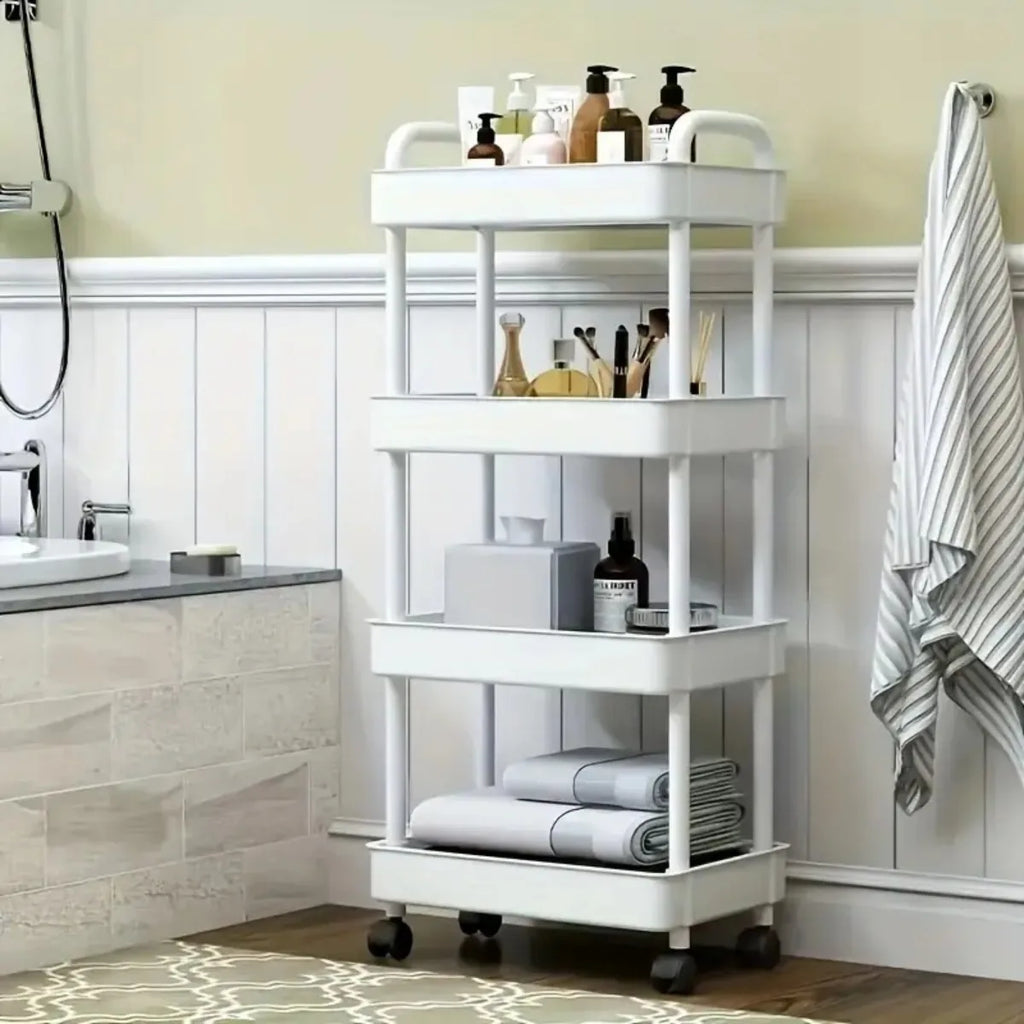 4-Tier Rolling Storage Cart