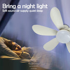 20-40w Smart Remote-Control LED Ceiling Fan with Light
