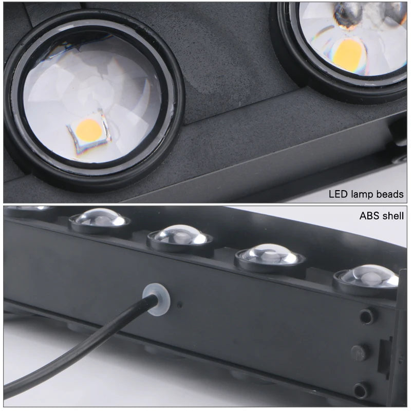 Wide-Voltage Waterproof Outdoor Wall Light