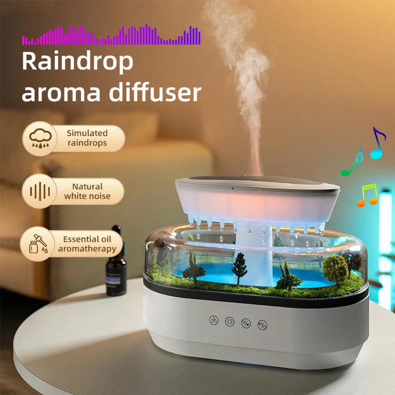 White-Noise Rain Cloud Humidifier