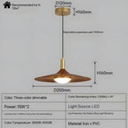 Walnut Chandelier