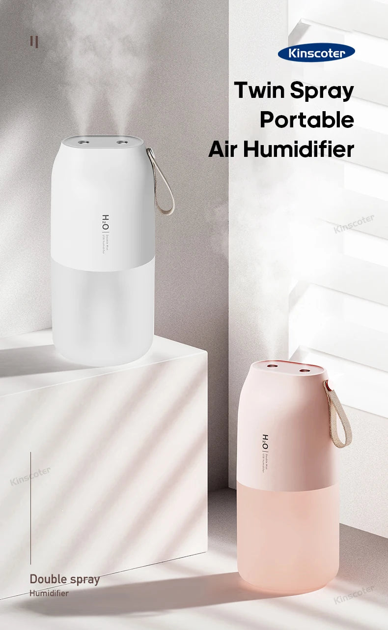 300ml Rechargeable Ultrasonic Humidifier