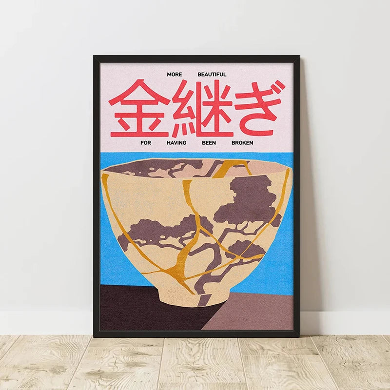 Retro Abstract Composition Canvas Print
