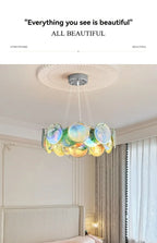 Colorful Murano Glass Chandelier