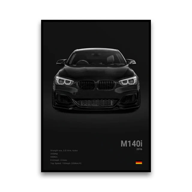 Classic Performance Car Canvas Print