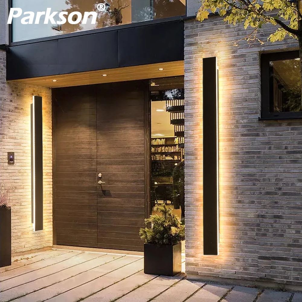 IP65 Long Waterproof Outdoor LED Wall Light