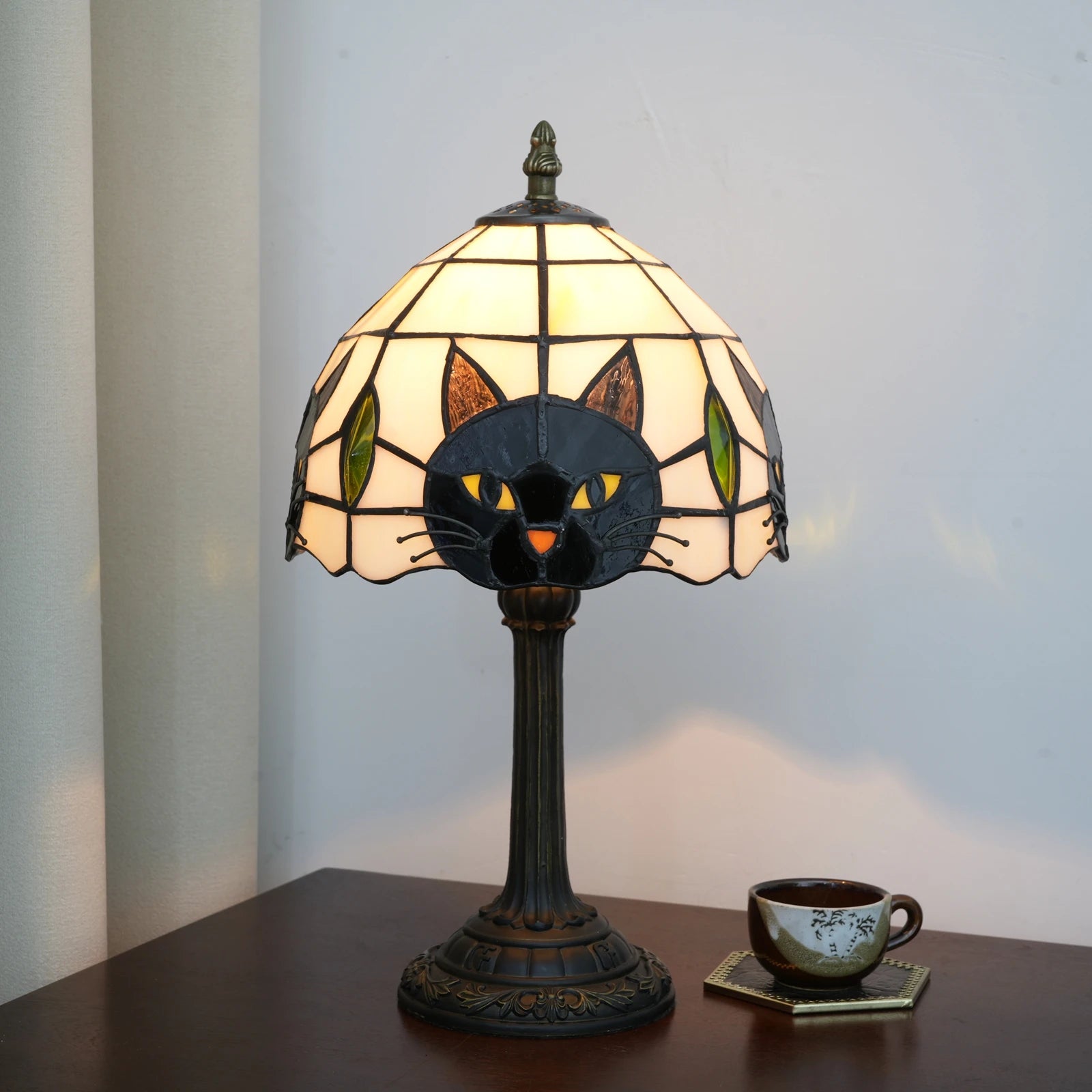 Black Cat Table Lamp — WESTMERE
