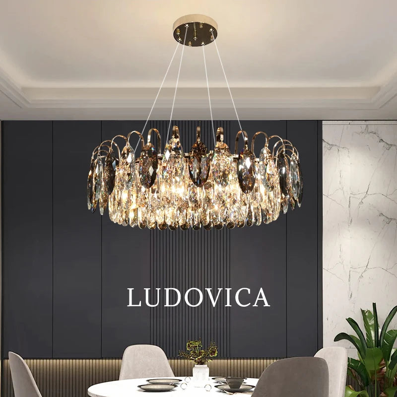 Modern Luxury Crystal Chandelier