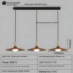 Walnut Chandelier