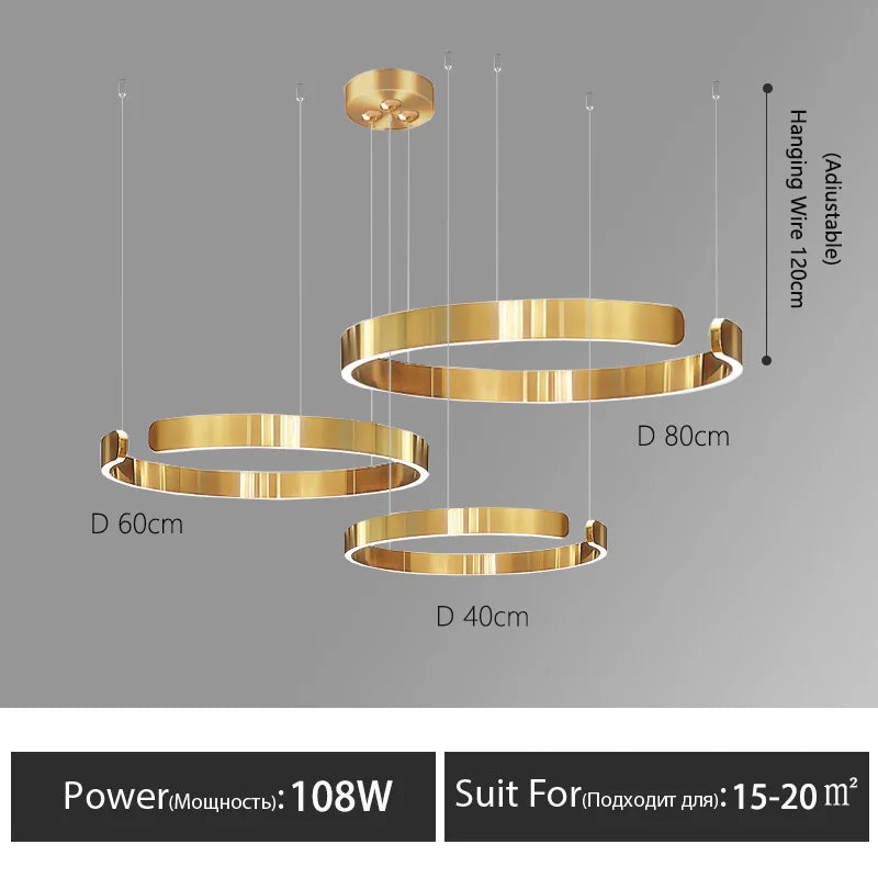 Ring LED Chandelier