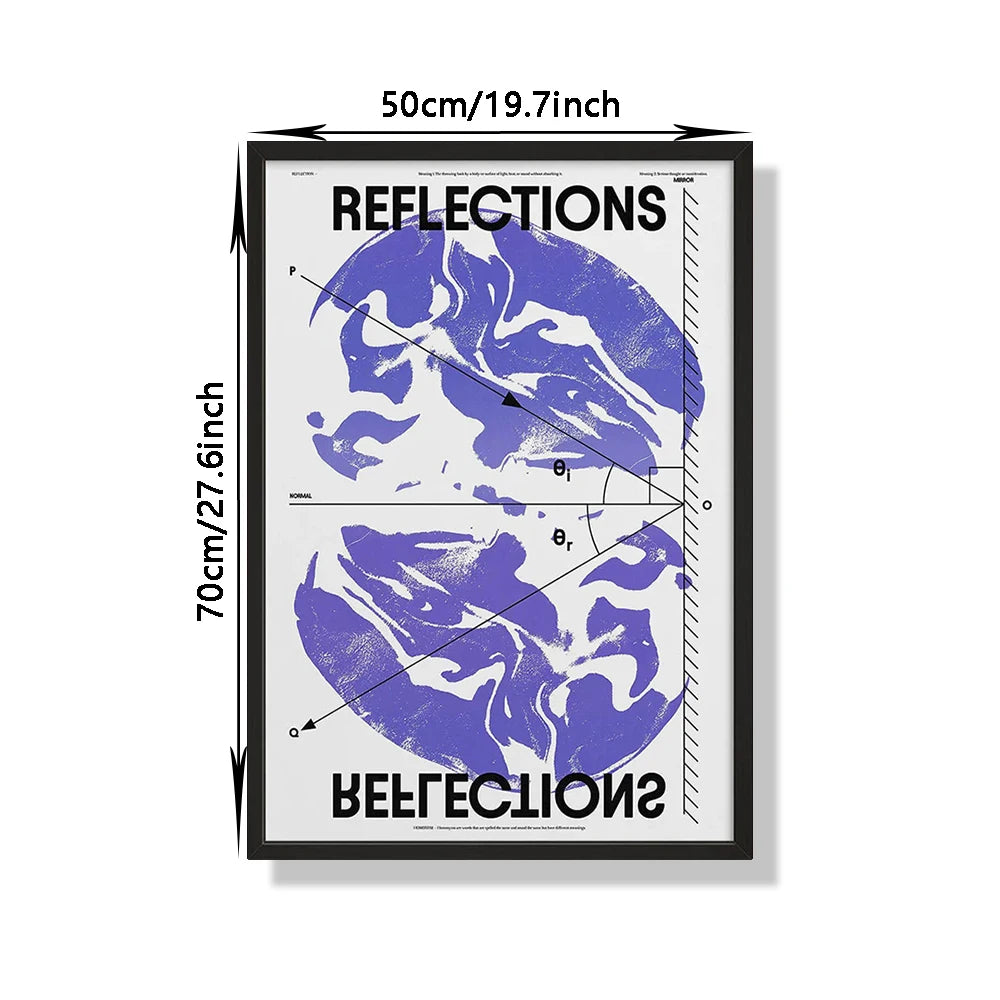 Retro Abstract Composition Canvas Print