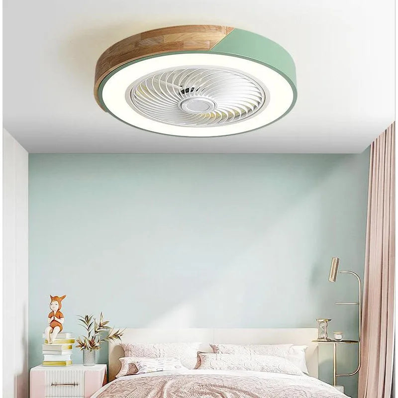App Remote-Control Ceiling Fan with Light