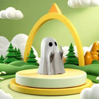 Cheeky Ghost Halloween Resin Statue