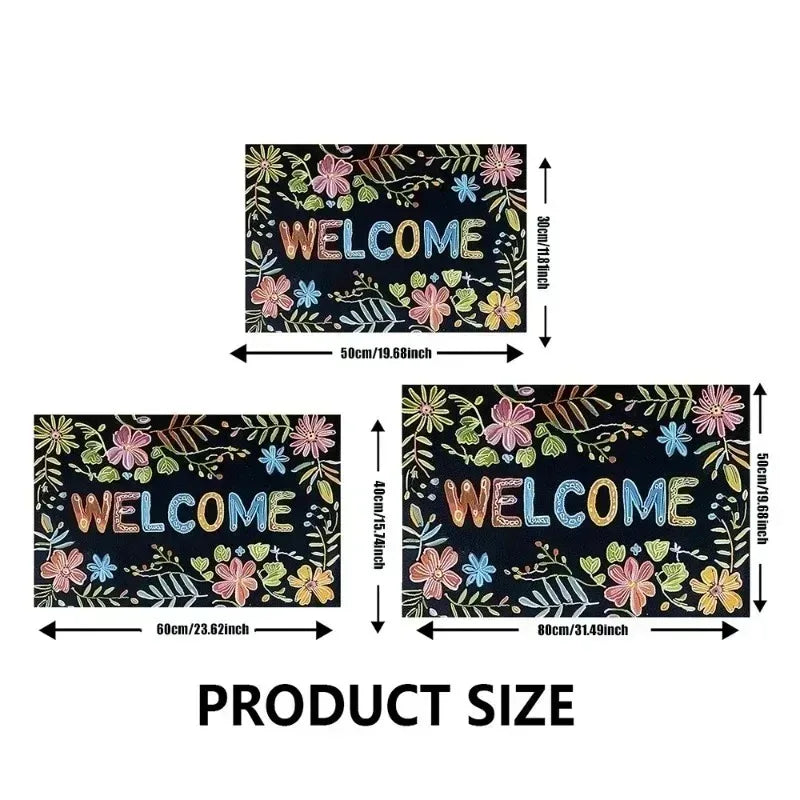 Merry Christmas Washable Door Mat