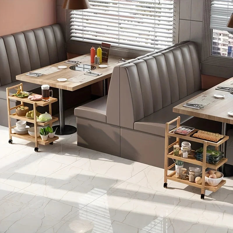 Rolling Kitchen Serving Cart