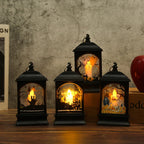 LED Pumpkin Ghost Halloween Lantern