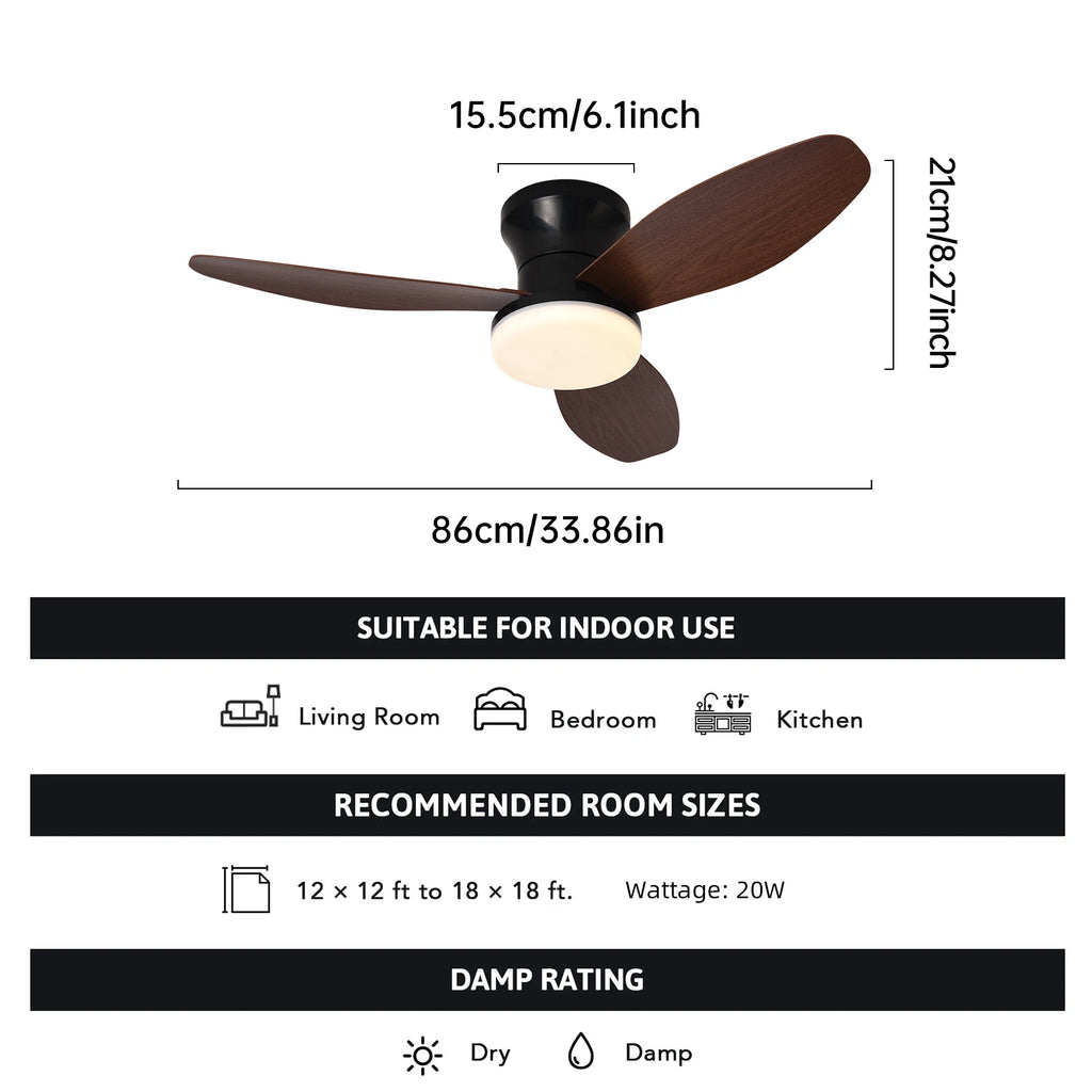 Casa Ceiling Fan with Light