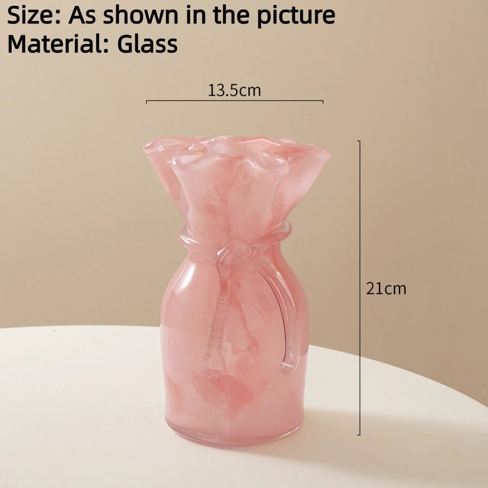 French Minimalist Glass Vase