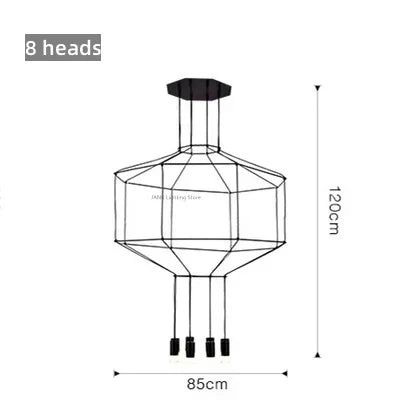 Acrylic LED Chandelier