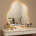 Irregular LED Accent Wall Mirror