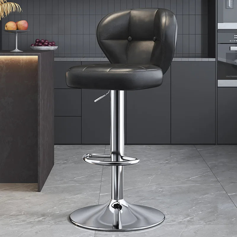 Adjustable Swivel Bar Stool