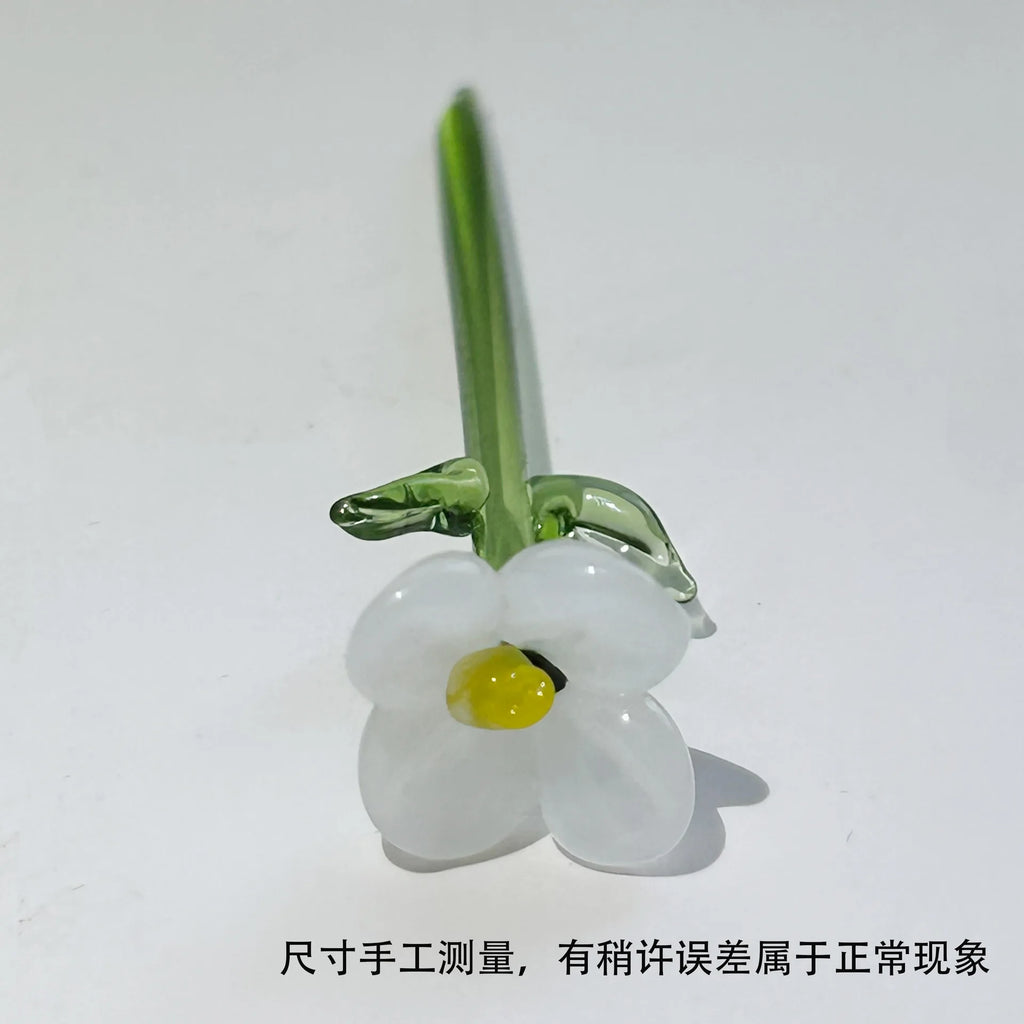 Hand-Blown Glass Flower Arrangement