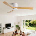 Remote-Control Low-Profile Ceiling Fan