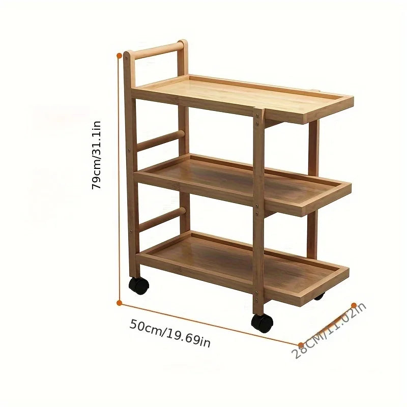 Rolling Kitchen Serving Cart