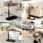 Adjustable Height Side Table
