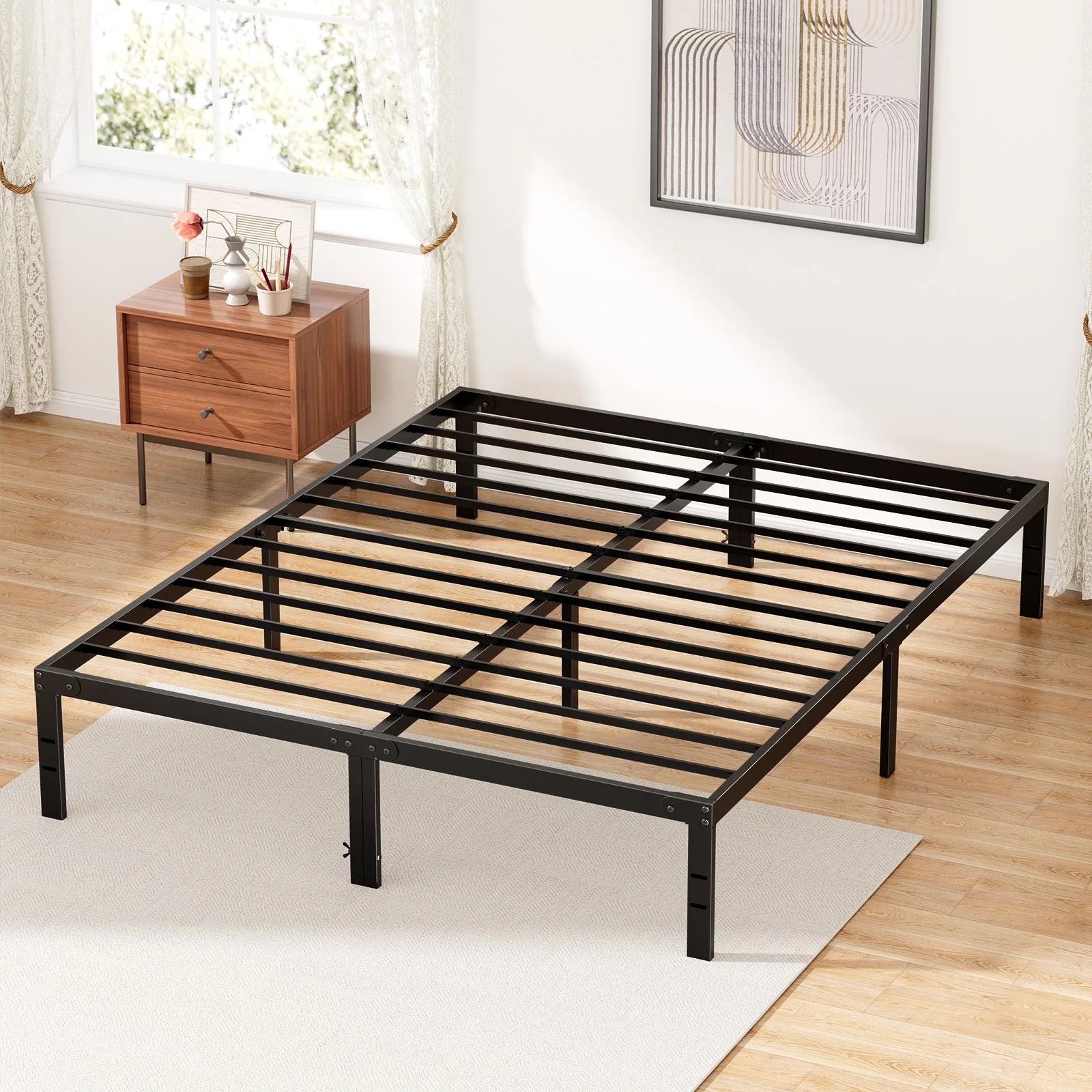 Metal Platform Bed Frame
