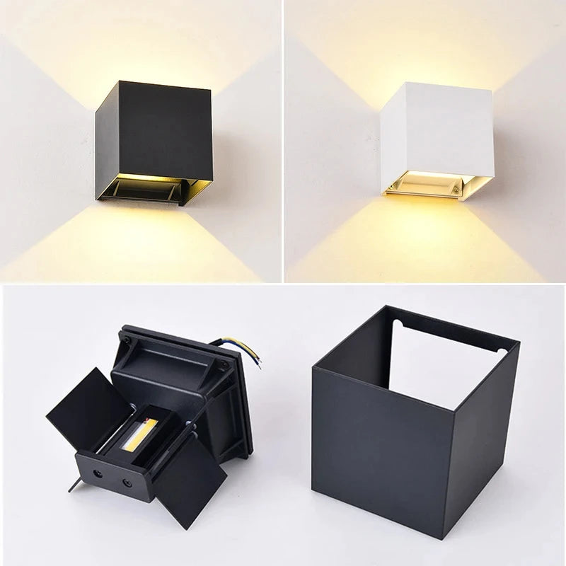 Waterproof Motion-Sensor LED Wall Light