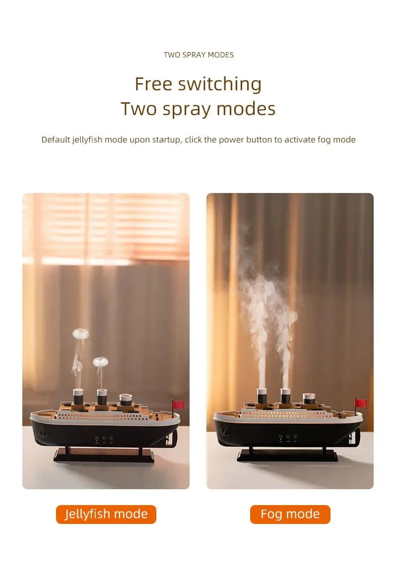 Color-Light Rain Cloud Aroma Diffuser
