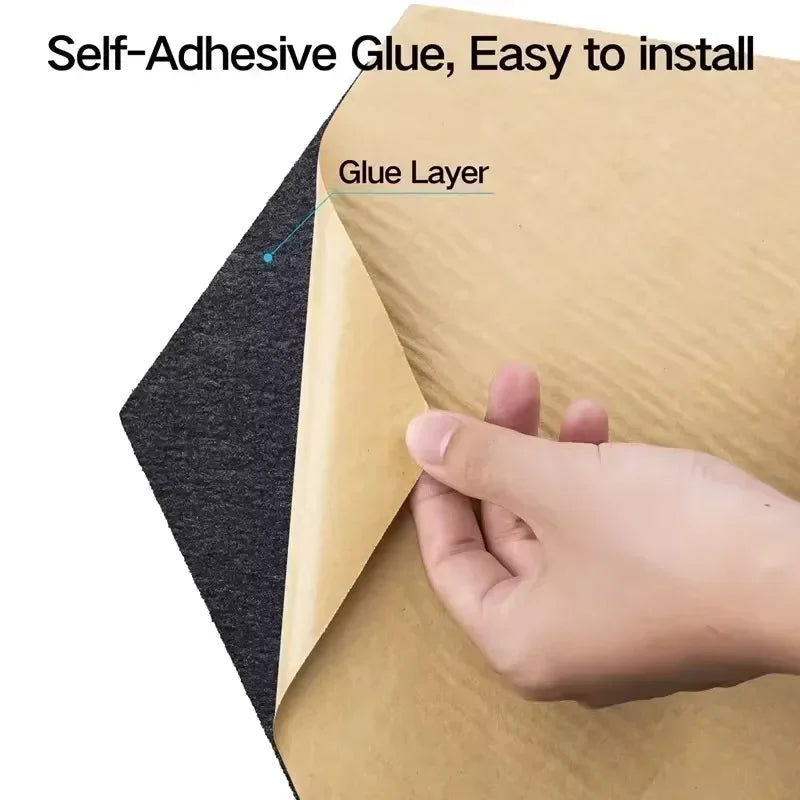 6-Pack Hexagonal Self-Adhesive Acoustic Panels