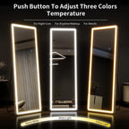 63-Inch Lighted Full-Length Mirror