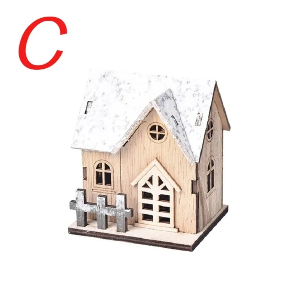 Wood LED Christmas Decor