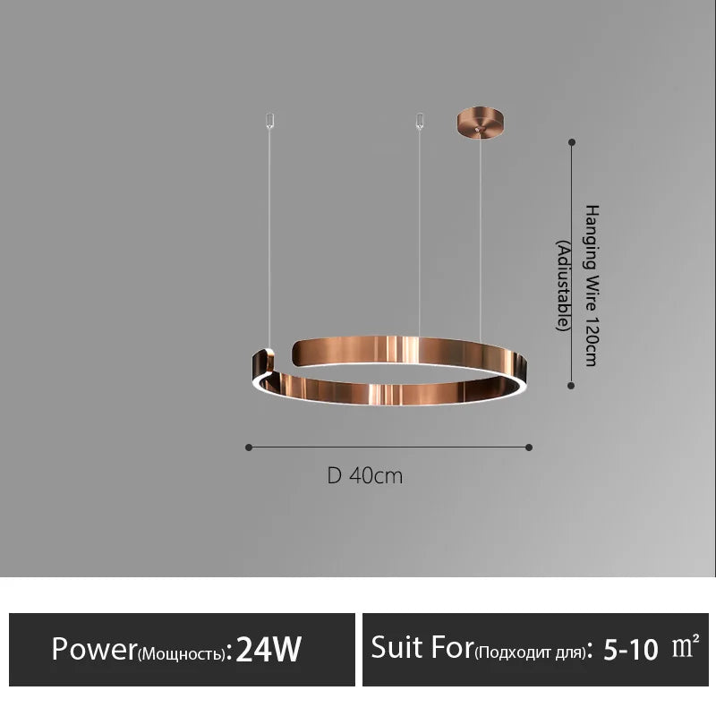 Ring LED Chandelier