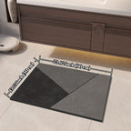 Luxury Diatomite Mud Bath Mat Bathroom Super Absorbent Shower Foot Mats Non Slip Quick Dry Toilet Carpet Room Rugs Doormat