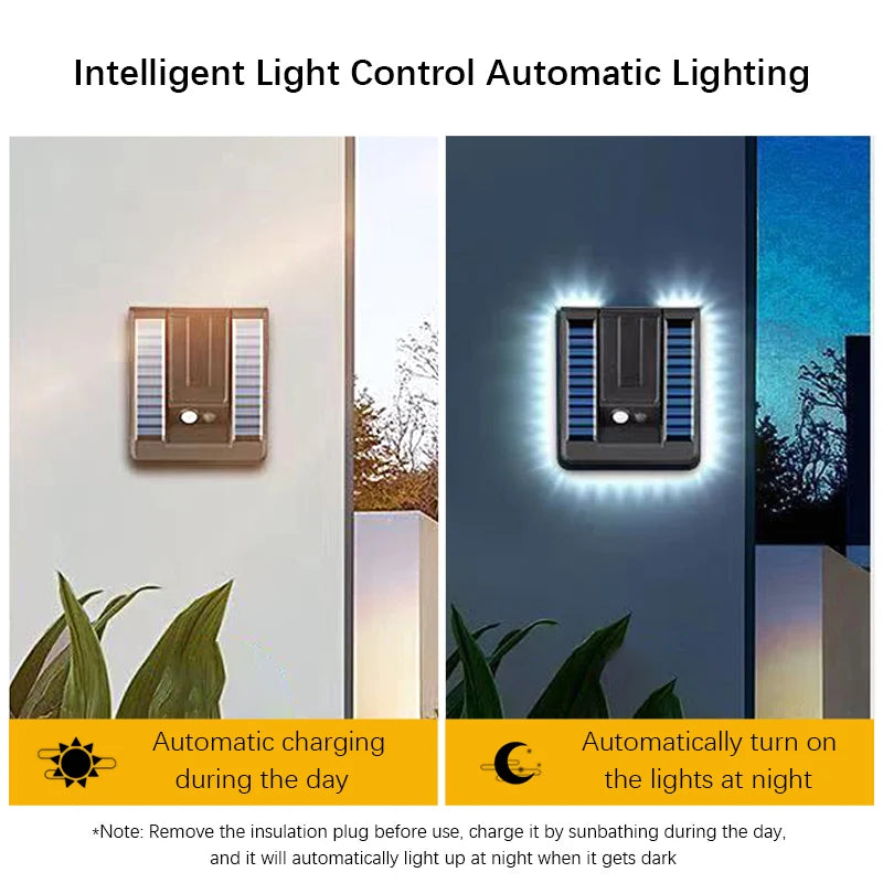 Solar Remote-Control Folding Wall Light — additional view