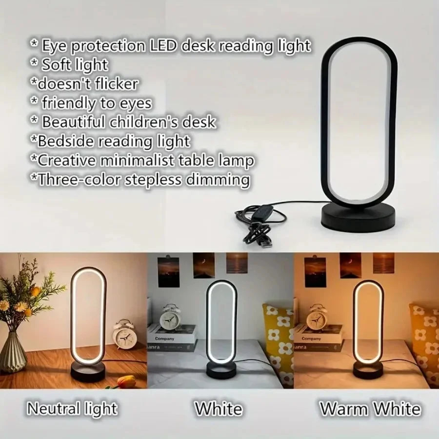 Ring Dimmable LED Table Lamp